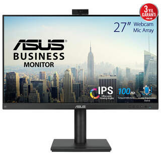 ASUS KURUMSAL BE279QFK 90LM04P1-B04370 27" IPS Webcam 100Hz 5ms DP HDMI VGA Monitör