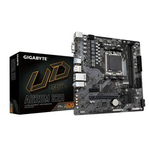 Gigabyte A620M S2H AMD A620 AM5 DDR5 6400MHz Micro ATX Anakart