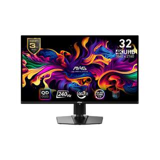MSI MAG 321UPX QD-OLED 31.5" 3840x2160 UHD 240Hz 0.03ms FreeSync Gaming Monitör