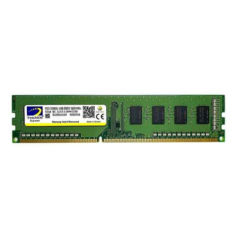 Twinmos MDD34GB1600D 4GB DDR3 1600MHz CL11 1.5V Masaüstü Bellek