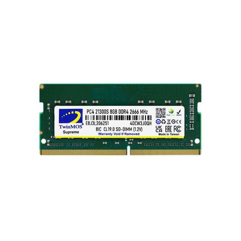 Twinmos NB MDD48GB2666N 8GB DDR4 2666MHz SODIMM Dizüstü Bellek
