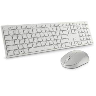 DELL Pro Wireless Keyboard and Mouse KM5221W 580-AKHG Q Türkçe Beyaz Kablosuz Klavye Mouse Seti