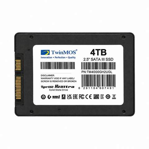 Twinmos TM4000GH2UGL 4TB 2.5" SATA3 580/550MB/s 3D NAND SSD