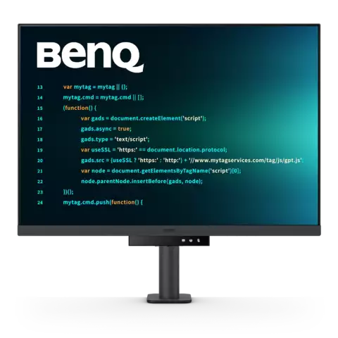 BENQ RD280UA 28" 4K Plus Programlama Monitörü MoonHalo ve Esnek Kol ile