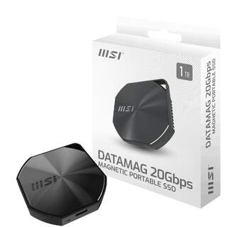 MSI SSD DATAMAG 20GBPS 1TB Harici Taşınabilir SSD Siyah
