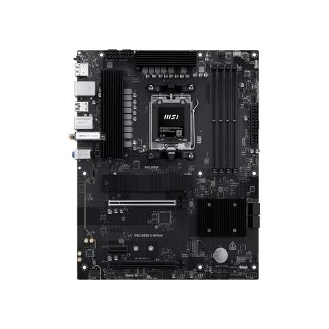 MSI PRO B850-S WIFI6E AM5 DDR5 8200MHz OC 2xM.2 Wi-Fi 6E 2.5G LAN ATX Anakart