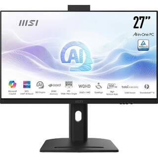 MSI Core Ultra 7 155H MODERN AM273QP AI 1UM-419XEU 16GB DDR5 1TB SSD 27" FreeDos Linux All In One PC