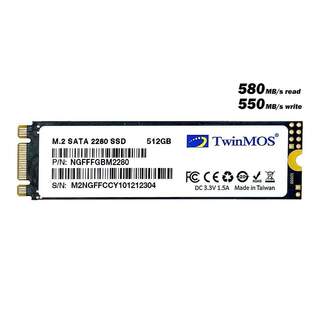 Twinmos NGFFFGBM2280 512GB M.2 2280 SATA 3 580/550MB/s SSD