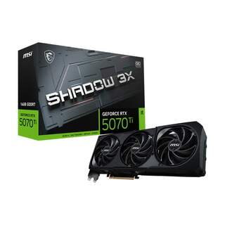 MSI GeForce RTX 5070 Ti 16G SHADOW 3X OC AE110MSI0284 16GB GDDR7 256-bit Ekran Kartı