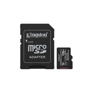 KINGSTON Canvas Select Plus Gen3 SDCS3/128GB 128GB microSDXC 150MB/s A1 Hafıza Kartı + SD Adaptör