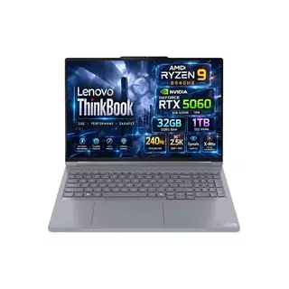Lenovo ThinkBook 16p Gen6 AMD RYZEN 9 8940HX 32GB 1TB RTX5060 8GB 16" IPS WQXGA (2560X1600) Linux Bilgisayar