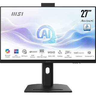 MSI MODERN AM273QP AI 1UMG-416XEU Intel Core Ultra 7 155H 32GB DDR5 1TB SSD 27" FreeDos Linux All In One PC