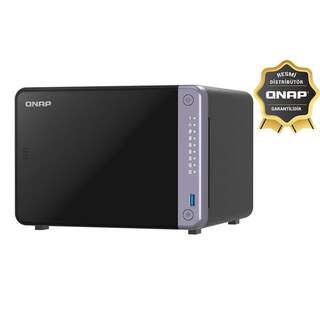 QNAP TS-632X-4GB AnnapurnaLabs Alpine AL524 4GB DDR4 6 Disk Yuvalı 2x10GbE SFP+ Tower NAS