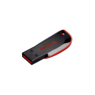 SanDisk Cruzer Blade SDCZ50-032G-B35 32GB USB 2.0 A Tipi Kaymalı Siyah Flash Bellek