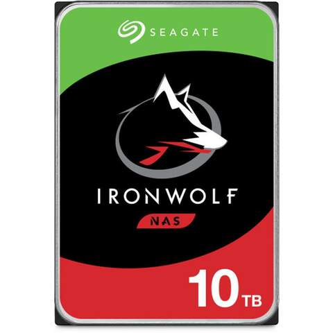 Seagate IronWolf ST10000VN000 10TB 3.5" 7200RPM 256MB SATA3 NAS Hard Disk