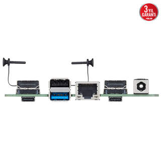 ASUS NUC14RVKI3 90AR0062-M00040 NUC14 Pro Slim Kit Intel Core 3-100U Barebone Mini PC