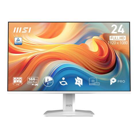 MSI PRO MP243W E14 23.8" Full HD 1920x1080 144Hz 1ms IPS Beyaz Monitör