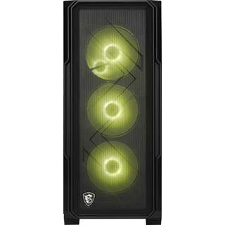 MSI MAG FORGE 150A B65 ATX 650W Bronz Temperli Cam 6x120mm Auto RGB Fan Gaming Bilgisayar Kasası