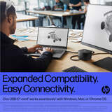 HP G4 280W w/Combo Cable Thunderbolt 4 Docking Station - görsel 5