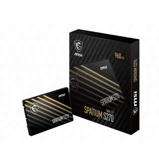 MSI SPATIUM S270 SATA 2.5 240GB SSD 500MB/s Okuma 400MB/s Yazma SATA 3