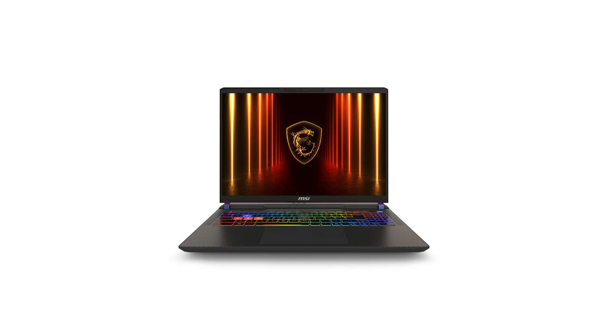 MSI VECTOR 16 Gamer Linux Laptop HX AI ULTRA 7 255HX 16GB DDR5