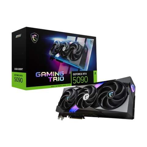 MSI GeForce RTX 5090 32G GAMING TRIO OC 32GB GDDR7 512Bit 1xHDMI 3xDP Ekran Kartı