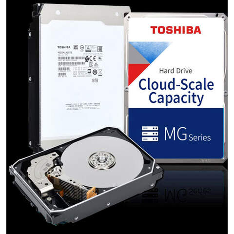 Toshiba MG11 MG11ACA24TE 24TB 7200 RPM SATA 6Gb/s 3.5" 512e Enterprise Harddisk