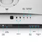 BENQ 31.5" IPS 4K 120Hz Thunderbolt 4 Mac ve Linux Uyumlu HDR 400 Nano Gloss Monitör - görsel 3