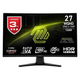 MSI MAG 274CQF 27" WQHD 2560x1440 180Hz 0.5ms Curve 1500R Rapid VA Gaming Monitör