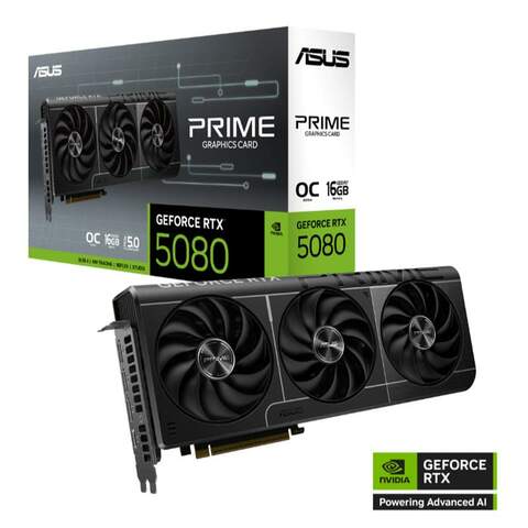 ASUS Prime GeForce RTX 5080 OC Edition 16GB GDDR7 256Bit 1xHDMI 3xDP Ekran Kartı