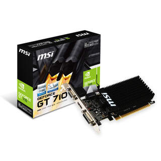 MSI GT 710 2GD3H LP NVIDIA GeForce GT 710 2GB DDR3 64 Bit PCI Express 3.0 Low Profile Ekran Kartı