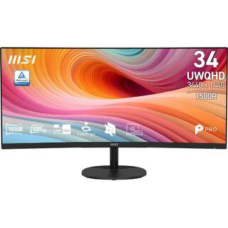 MSI PRO MP341CQ E12 34" 3440x1440 UWQHD 21:9 120Hz 1ms Curved VA Monitör