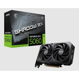 MSI GeForce RTX 5060 8G SHADOW 2X OC MAX AE110MSI0340 8GB GDDR7 128Bit 1xHDMI 3xDP Ekran Kartı