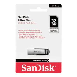 Sandisk Ultra Flair SDCZ73-032G-G46 32GB USB 3.0 130MB/s Metal Kasa Flash Bellek