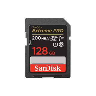 SanDisk Extreme Pro SDSDXXD-128G-GN4IN 128GB SDXC UHS-I U3 V30 200MB/s Hafıza Kartı