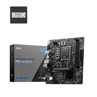 MSI PRO H610M-E Intel H610 LGA1700 DDR5 Mikro ATX Anakart
