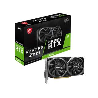MSI GEFORCE RTX 3050 VENTUS 2X XS 8G OC 8GB GDDR6 128 Bit PCI Express Gen4 Ekran Kartı