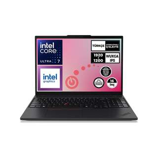 Lenovo ThinkPad E16 Gen 2 21MA008YTX Intel Core Ultra 5 125U 16GB 512GB 16" FreeDos Linux Laptop