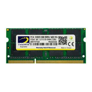 Twinmos MDD3L8GB1600N 8GB DDR3 1600MHz 1.35V SODIMM Dizüstü Bellek