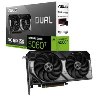ASUS Dual GeForce RTX 5060 Ti OC Edition DUAL-RTX5060TI-O8G 8GB GDDR7 128 Bit Ekran Kartı
