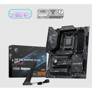 MSI X870E GAMING PLUS WIFI AMD X870 DDR5 AM5 3xM.2 Wi-Fi 7 ATX Anakart