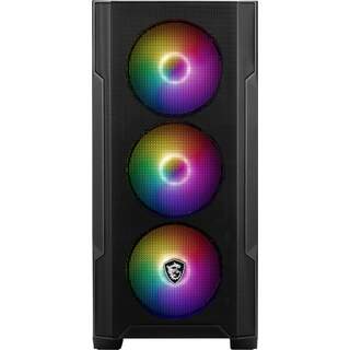 MSI MAG FORGE M100A D60 Mid Tower 600W Güç Kaynaklı Akrilik Yan Panel Gaming Bilgisayar Kasası
