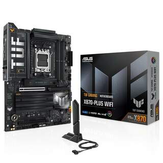 ASUS TUF GAMING X870-PLUS WIFI AMD X870 AM5 DDR5 8000MHz 4xM.2 USB4 ATX Anakart