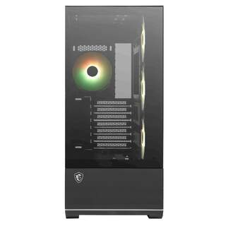 MSI MAG PANO 110R PZ Temperli Cam 4x120mm ARGB Fan ATX Panoramik Gaming Bilgisayar Kasası