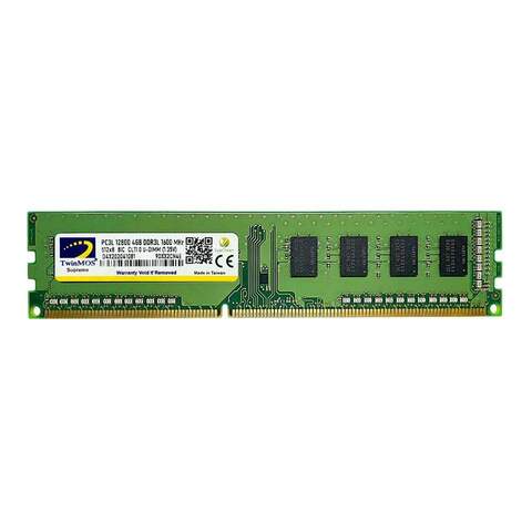 Twinmos MDD3L4GB1600D 4GB DDR3 1600MHz CL11 1.35V Masaüstü Bellek