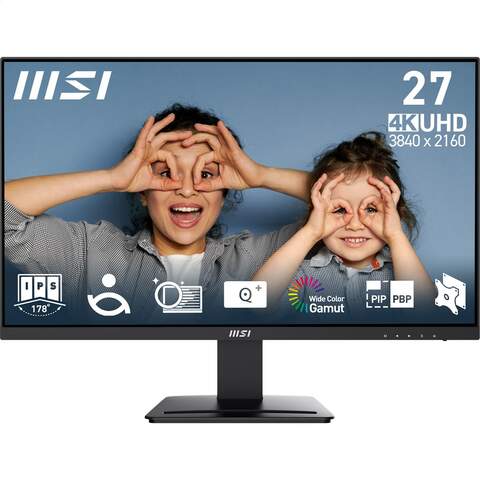 MSI PRO MP273U 27" 3840x2160 UHD IPS 60Hz 4ms Anti-Glare Monitör