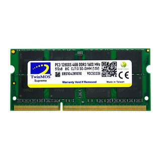 Twinmos MDD34GB1600N 4GB DDR3 1600MHz 1.5V CL11 SODIMM Dizüstü Bellek