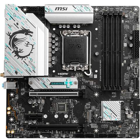 MSI B760M GAMING PLUS WIFI Intel B760M LGA1700 DDR5 mATX Anakart