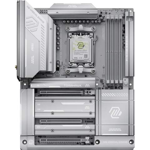 MSI MAG X870E TOMAHAWK MAX WIFI PZ AM5 DDR5 8400MHz(OC) 4x M.2 USB4 WiFi 7 5G LAN ATX Anakart