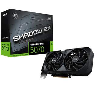 MSI VGA GEFORCE RTX 5070 12G SHADOW 2X OC 12GB GDDR7 192 Bit PCI Express 5.0 Ekran Kartı